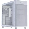Asus Prime AP303 Tempered Glass táp nélküli ablakos Mid Tower számítógépház fehér