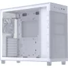 Asus Prime AP303 Tempered Glass táp nélküli ablakos Mid Tower számítógépház fehér