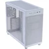 Asus Prime AP303 Tempered Glass táp nélküli ablakos Mid Tower számítógépház fehér