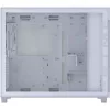 Asus Prime AP303 Tempered Glass táp nélküli ablakos Mid Tower számítógépház fehér