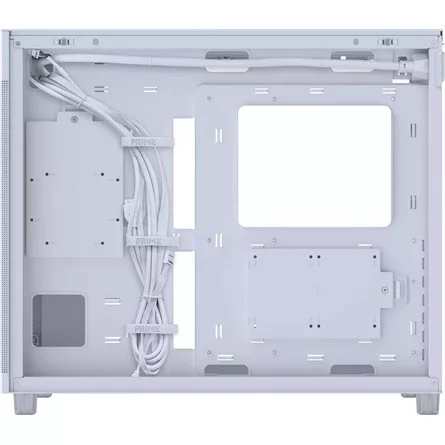 Asus Prime AP303 Tempered Glass táp nélküli ablakos Mid Tower számítógépház fehér