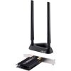 Asus PCE-AX58BT AX3000 3Gb/s PCIe x1 Dual-Band Wi-Fi Bluetooth hálózati adapter