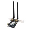 Asus PCE-AX1800 1,8Gb/s PCIe x1 Dual-Band Wi-Fi Bluetooth hálózati adapter (BT5.2)