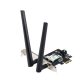 Asus PCE-AXE5400 5,4Gb/s PCIe x1 Dual-Band Wi-Fi Bluetooth hálózati adapter BT5.2