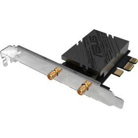   Asus PCE-BE92BT BE9200 9,2Gb/s PCIe x1 Tri-Band Wi-Fi Bluetooth gaming hálózati adapter (BT5.4)