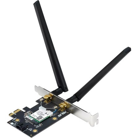 Asus PCE-BE6500 6,5Gb/s PCIe x1 Tri-Band Wi-Fi Bluetooth gaming hálózati adapter low profile