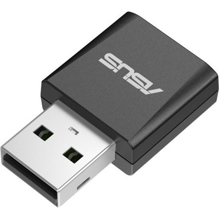 Asus USB-BE92 Nano BE6500 6,5Gb/s USB-A Tri-Band Wi-Fi hálózati adapter