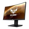 Asus TUF Gaming VG24VQR 23.6" ívelt VA LED gaming monitor fekete 165Hz FreeSync Premium