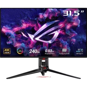   Asus ROG Swift PG32UCDM 31.5" Quantum Dot OLED gaming monitor fekete 240Hz G-Sync / FreeSync Premium Pro (USB-C: 90W)