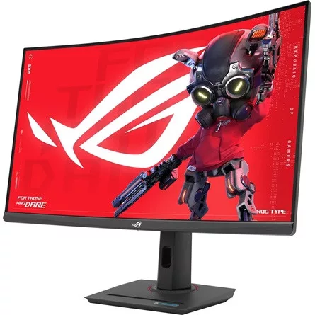 Asus ROG Strix XG32WCMS 31.5" ívelt VA LED gaming monitor fekete 280Hz FreeSync / ELMB Sync (USB-C: 15W)