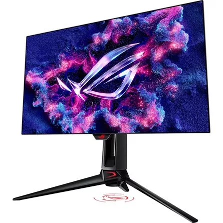 Asus ROG Swift OLED PG27AQDP 26.5" White OLED gaming monitor fekete 480Hz G-Sync / FreeSync Premium