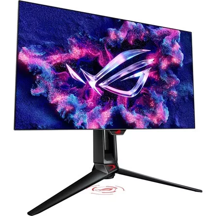 Asus ROG Swift OLED PG27AQDP 26.5" White OLED gaming monitor fekete 480Hz G-Sync / FreeSync Premium