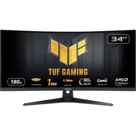   Asus TUF Gaming VG34VQ3B 34" ívelt VA LED gaming monitor fekete 180Hz FreeSync Premium / ELMB Sync