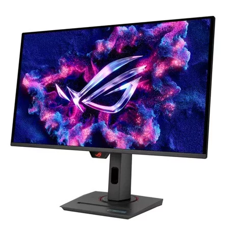 Asus ROG Strix XG27ACDNG 26.5" Quantum Dot OLED gaming monitor fekete 360Hz G-Sync / FreeSync Premium Pro (USB-C: 90W)