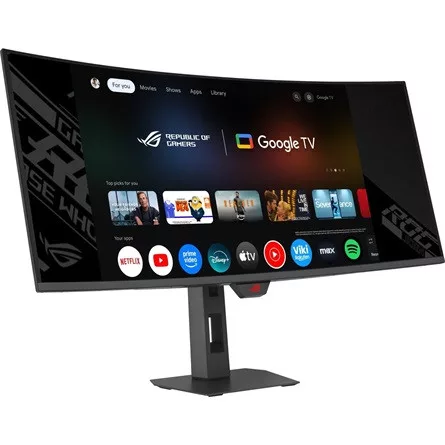 Asus ROG Strix XG34WCDMTG 34" ívelt Quantum Dot OLED gaming monitor fekete 240Hz G-Sync / FreeSync Premium Pro