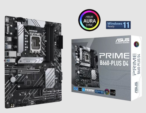 ASUS LGA1700 PRIME B660-PLUS D4 alaplap