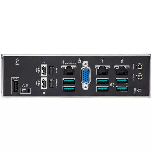 ASUS PRO WS WRX90E-SAGE SE sTR5 EEB workstation MB - AMD WRX90 8xDIMM DDR5 ECC 4xM.2 4xSATA 2xSlimSAS PCIe 5.0 Dual 10Gb + 1Gb Ethernet with multi-GPU support