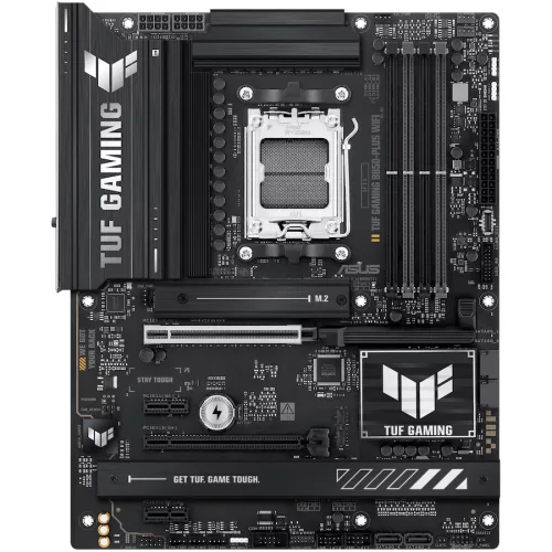 ASUS TUF GAMING B850-PLUS WIFI AM5 ATX gaming MB - AMD B850 4xDIMM DDR5 3xM.2 4xSATA PCIe 5.0 2.5Gb Ethernet WiFi 7 + Bluetooth 1xDisplayPort 1xHDMI with Aura Sync