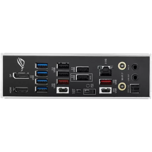 ASUS ROG STRIX B850-F GAMING WIFI AM5 ATX gaming MB - AMD B850 4xDIMM DDR5 4xM.2 2xSATA PCIe 5.0 2.5Gb Ethernet WiFi 7 + Bluetooth 1xDisplayPort 1xHDMI with Aura Sync
