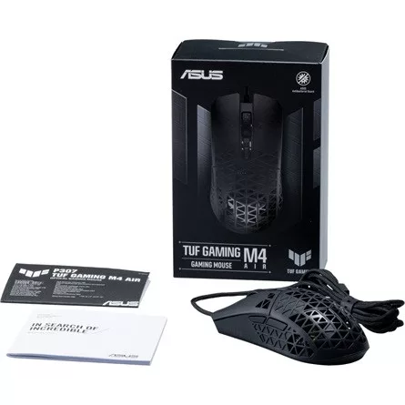 Asus TUF Gaming M4 Air optikai USB gaming egér fekete