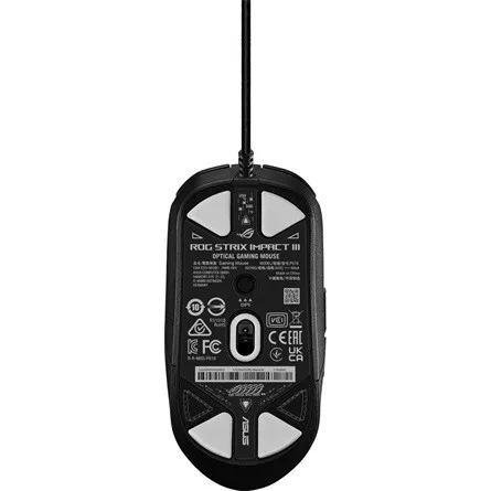 Asus ROG Strix Impact III optikai USB gaming egér fekete