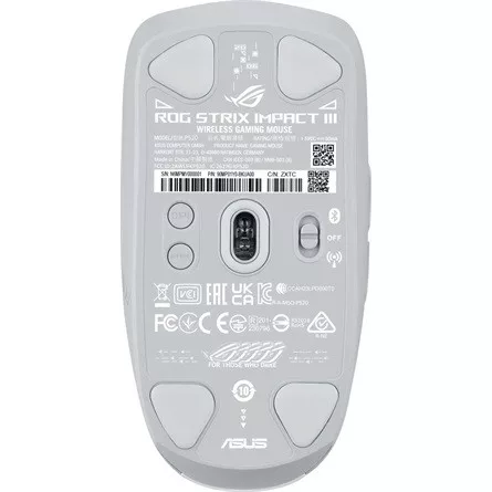 Asus ROG Strix Impact III Wireless optikai Bluetooth / vezet