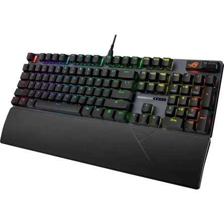 Asus ROG Strix Scope II X USB magyar ROG NX V2 Snow mechanikus billentyűzet fekete