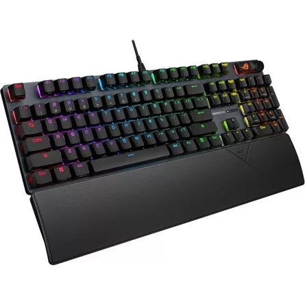 Asus ROG Strix Scope II X USB magyar ROG NX V2 Snow mechanikus billentyűzet fekete