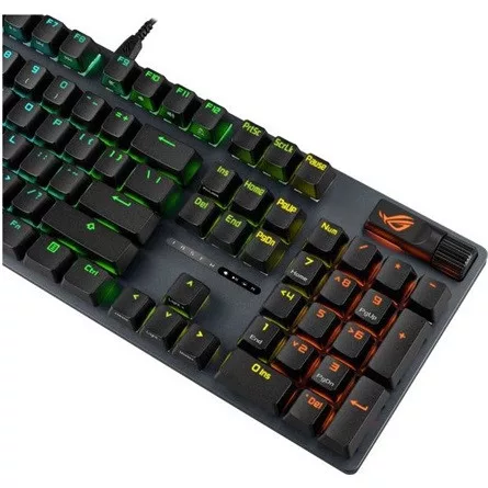 Asus ROG Strix Scope II X USB magyar ROG NX V2 Snow mechanikus billentyűzet fekete