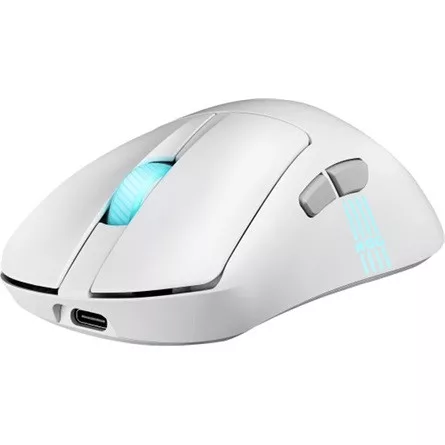 Asus ROG Keris II Origin optikai Bluetooth / vezeték nélküli gaming egér fehér (Moonlight White)
