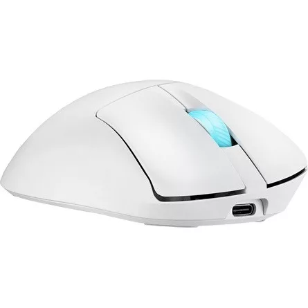 Asus ROG Keris II Origin optikai Bluetooth / vezeték nélküli gaming egér fehér (Moonlight White)