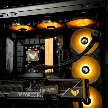 Asus TUF Gaming LC II 360 ARGB processzor vízhűtő fekete