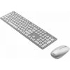 Asus W5000 vezeték nélküli magyar membrán billentyűzet + egér szürke-fehér