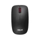 Asus WT300 vezeték nélküli optikai egér fekete-piros