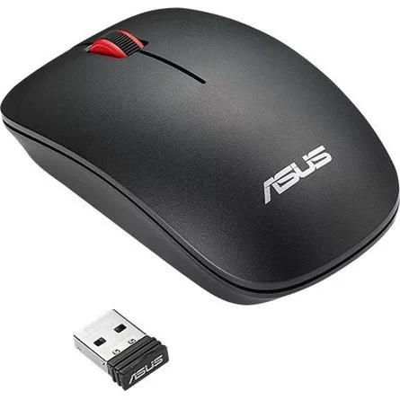 Asus WT300 vezeték nélküli optikai egér fekete-piros
