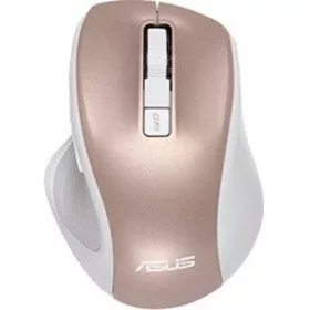   Asus MW202 Silent vezeték nélküli optikai egér (Rose Gold) fehér-rózsaszín