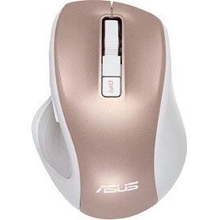 Asus MW202 Silent vezeték nélküli optikai egér (Rose Gold) fehér-rózsaszín