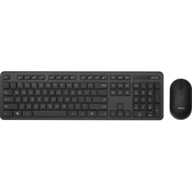   Asus CW100 vezeték nélküli magyar membrán billentyűzet + egér fekete
