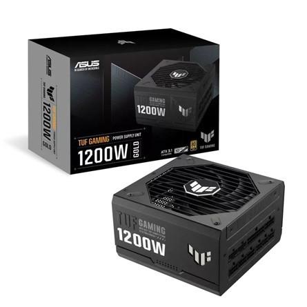 Asus TUF Gaming 1200G ATX desktop tápegység 1200W 80+ Gold BOX