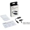 Asus Noise-Canceling Mic Adapter USB-C -> Jack stereo 3,5mm M/F adapter fekete