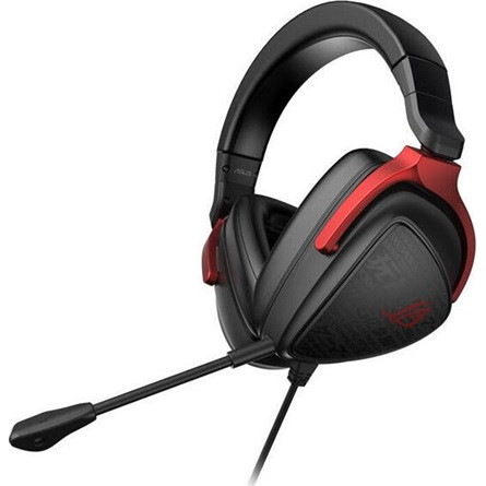 Asus ROG Delta S Core gaming fejhallgató headset fekete-piros