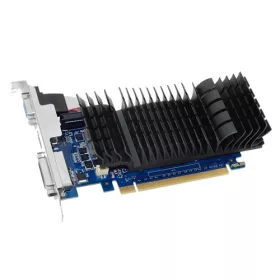   ASUS Video Card NVidia GeForce GT 730 2GB GDDR5 BRK VGA low-profile graphics card for silent HTPC build (with I/O port brackets), PCIe 2.0, 1xD-SUB, 1xDVI-D, 1xHDMI 1.4a