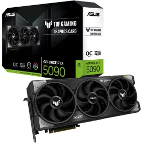   ASUS Video Card NVidia TUF Gaming GeForce RTX 5090 OC Edition 32GB GDDR7 (TUF-RTX5090-O32G-GAMING) VGA, PCIe 5.0, 2xHDMI 2.1b, 3xDisplayPort 2.1b