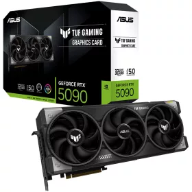   ASUS Video Card NVidia TUF Gaming GeForce RTX 5090 32GB GDDR7 (TUF-RTX5090-32G-GAMING) VGA, PCIe 5.0, 2xHDMI 2.1b, 3xDisplayPort 2.1b