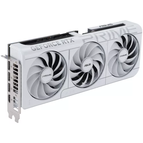 ASUS Video Card NVidia Prime GeForce RTX 5070 White OC Edition 12GB GDDR7 (PRIME-RTX5070-O12G-WHITE) VGA, PCIe 5.0, 1xHDMI 2.1b, 3xDisplayPort 2.1b