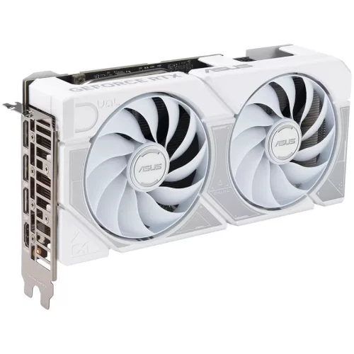 ASUS Video Card NVidia  [DUAL-RTX5060TI-O16G-WHITE] Dual GeForce RTX 5060 Ti White OC Edition 16GB GDDR7 128-bit HDMI 3x DP