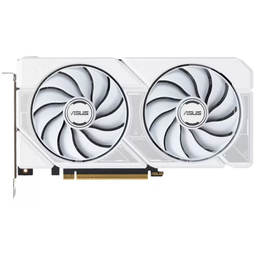 ASUS Video Card NVidia  [DUAL-RTX5060TI-O16G-WHITE] Dual GeForce RTX 5060 Ti White OC Edition 16GB GDDR7 128-bit HDMI 3x DP