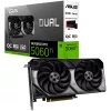 ASUS Video Card NVidia Dual GeForce RTX 5060 Ti OC Edition 8GB GDDR7 (DUAL-RTX5060TI-O8G) VGA, PCIe 5.0, 1xHDMI 2.1b, 3xDisplayPort 2.1b