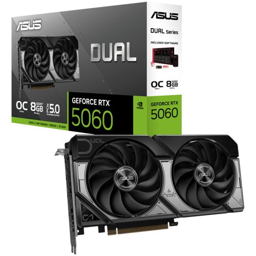 ASUS Video Card Nvidia DUAL-RTX5060-O8G