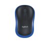 Logitech M185 vezeték nélküli optikai egér kék /910-002239/